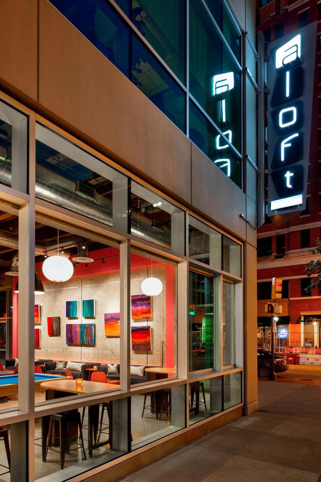 Aloft Fort Worth Downtown Exterior foto