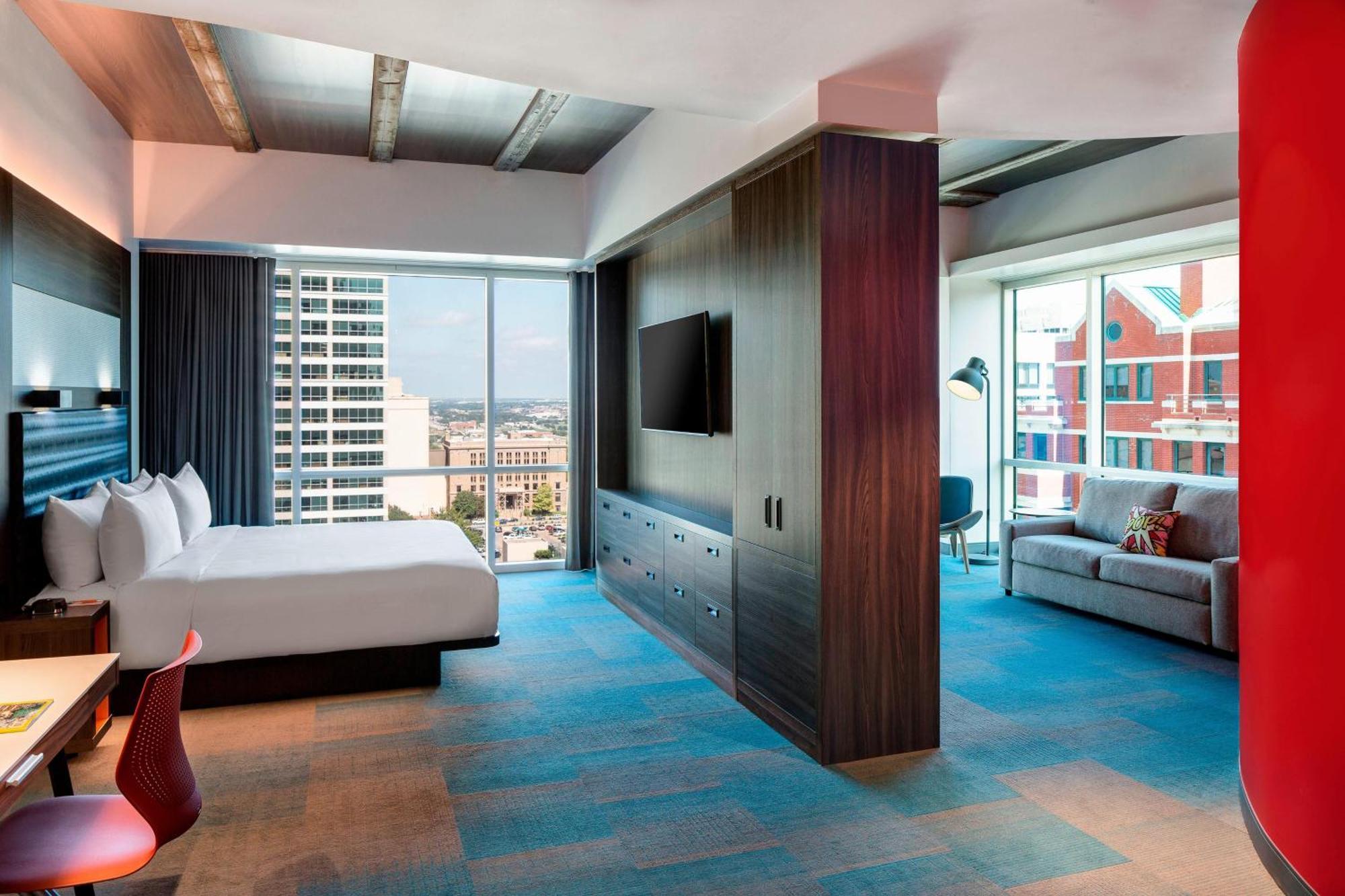 Aloft Fort Worth Downtown Exterior foto